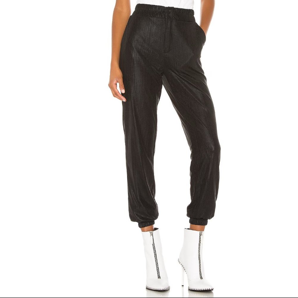 Revolve's H:ours Johnny Black Jogger Pants Medium